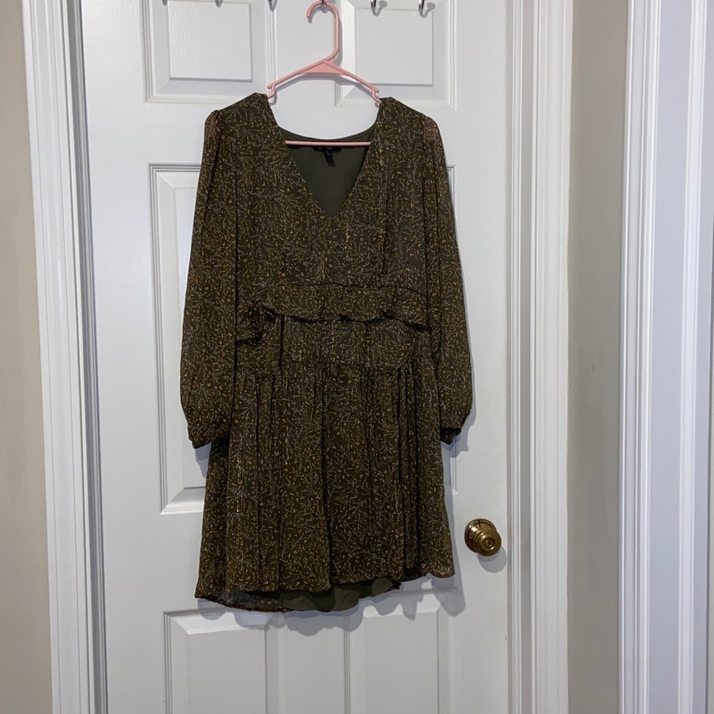 Jessica Simpson Green Dress